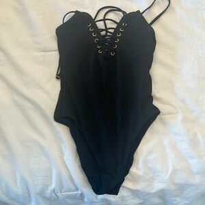Black bathing suit